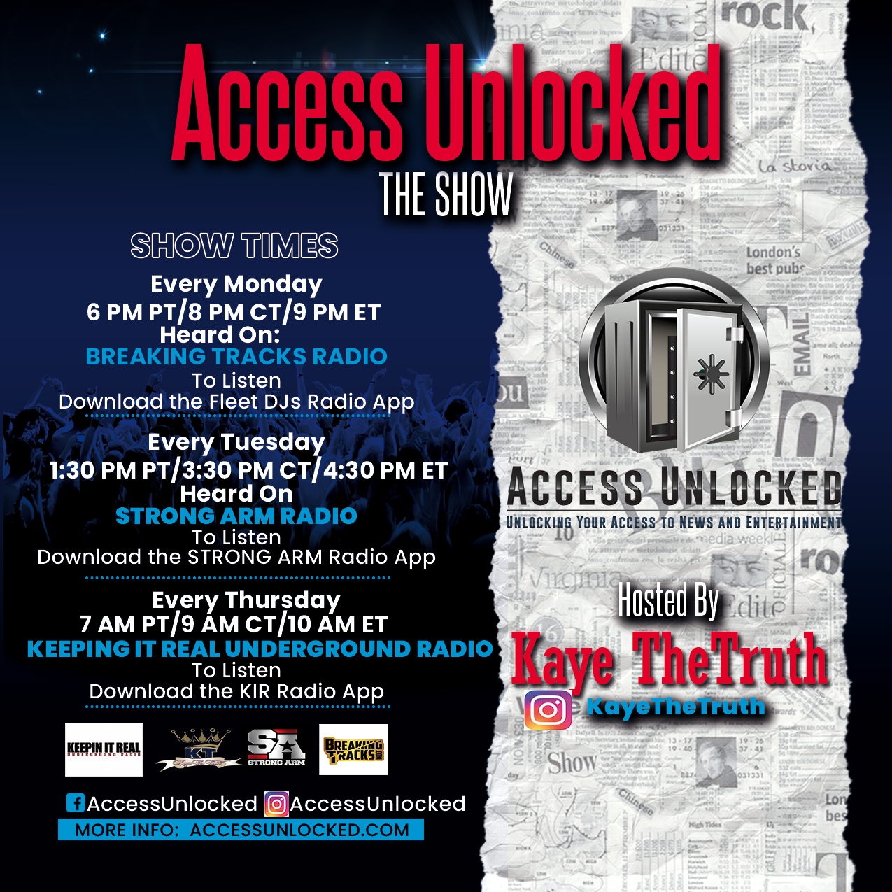 Access Unlocked The Show - Access Unlocked